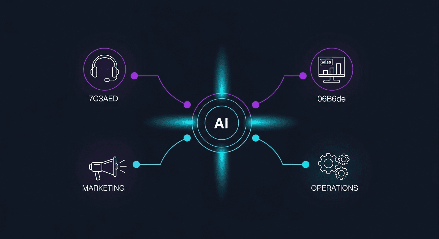 Business AI Solutions: How Companies Use AI Agents Across Departments