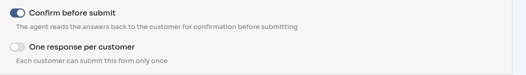 Form toggles